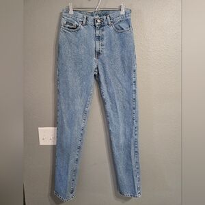 Vintage 1990s Calvin Klein High Rise Slim Jeans Size 6